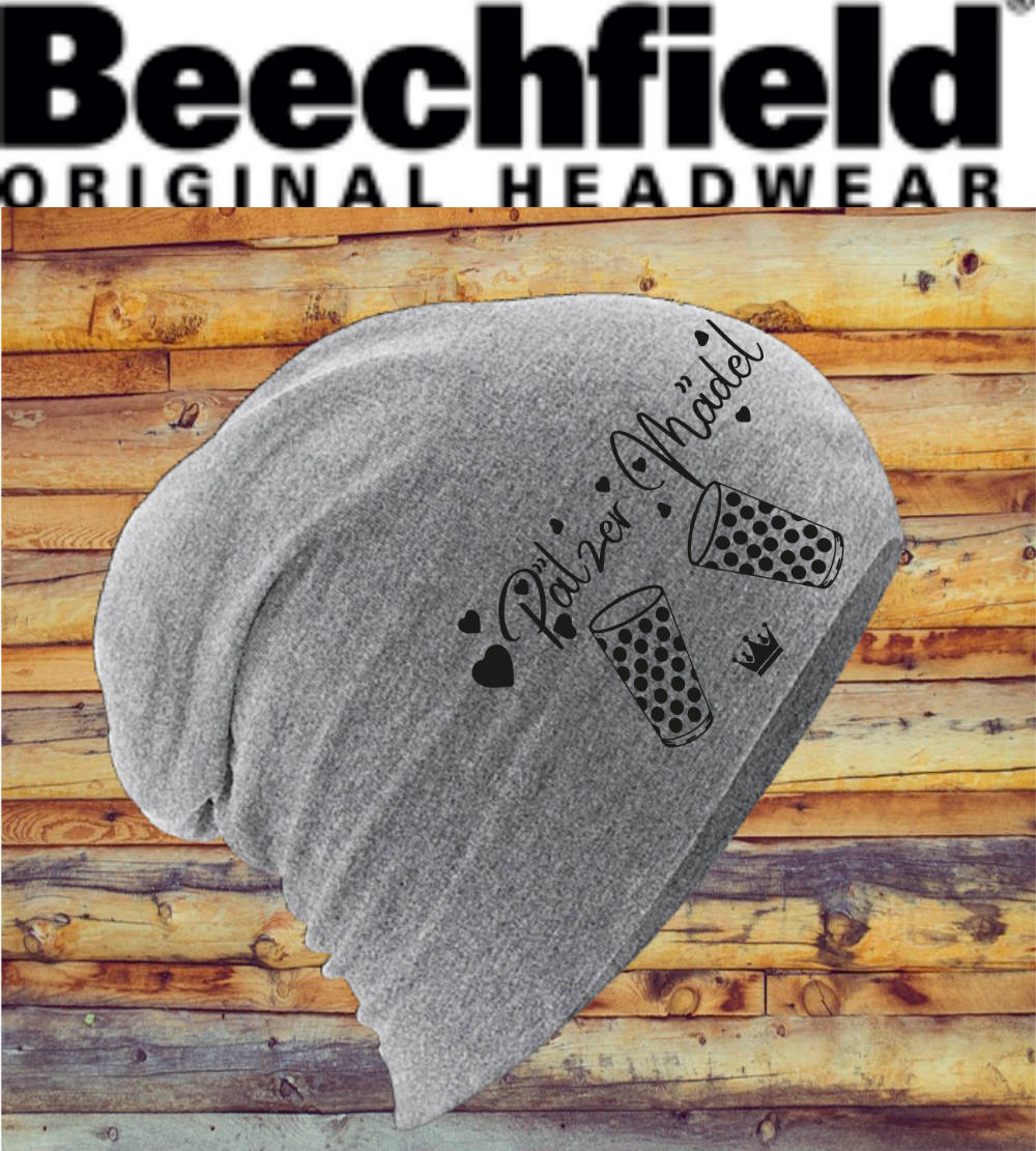 Beanie Pälzer Mädel Grau