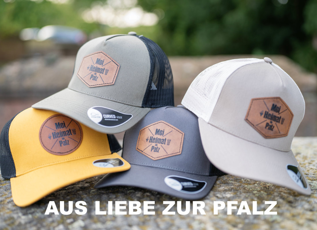 Trucker Kappe Moi Heimat die Palz